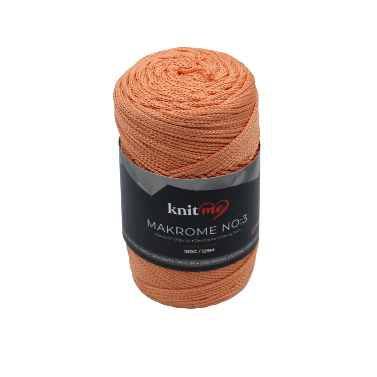 Knit Me Polyester Makrome No: 3mm 100gr 6440