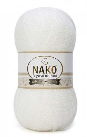 Nako Angora Lüks Simli 208