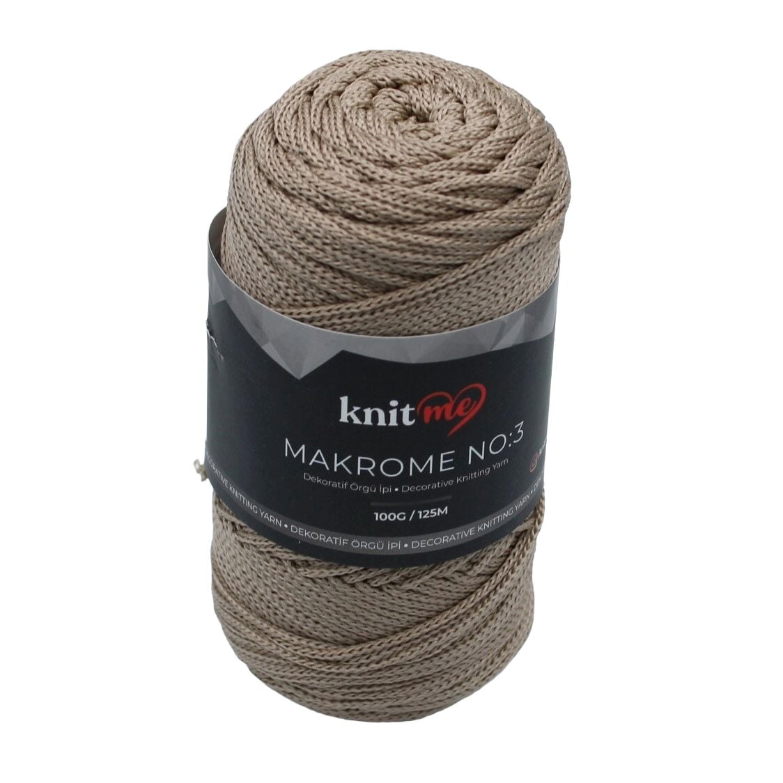 Knit Me Polyester Makrome No: 3mm 100gr P708