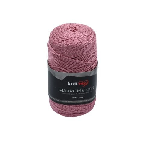 Knit Me Polyester Makrome No: 3mm 100gr P706