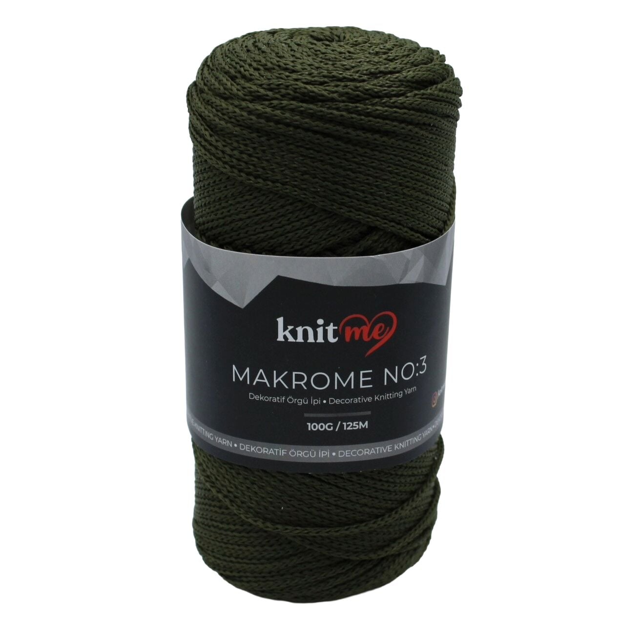 Knit Me Polyester Makrome No: 3mm 100gr P702
