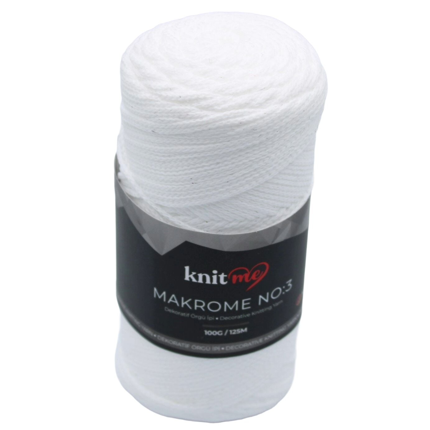 Knit Me Polyester Makrome No: 3mm 100gr P701