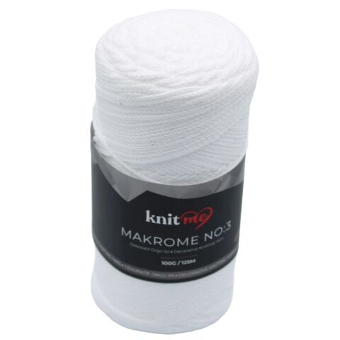Knit Me Polyester Makrome No: 3mm 100gr P701