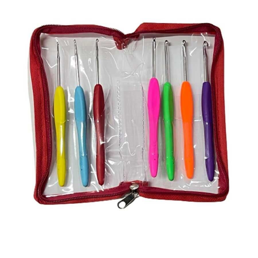 Sultan Elastik Saplı Cüzdanlı Tığ Set 7 Adet