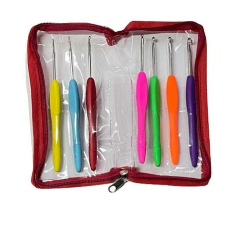 Sultan Elastik Saplı Cüzdanlı Tığ Set 7 Adet