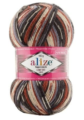 Alize Superwash Comfort Socks 7840