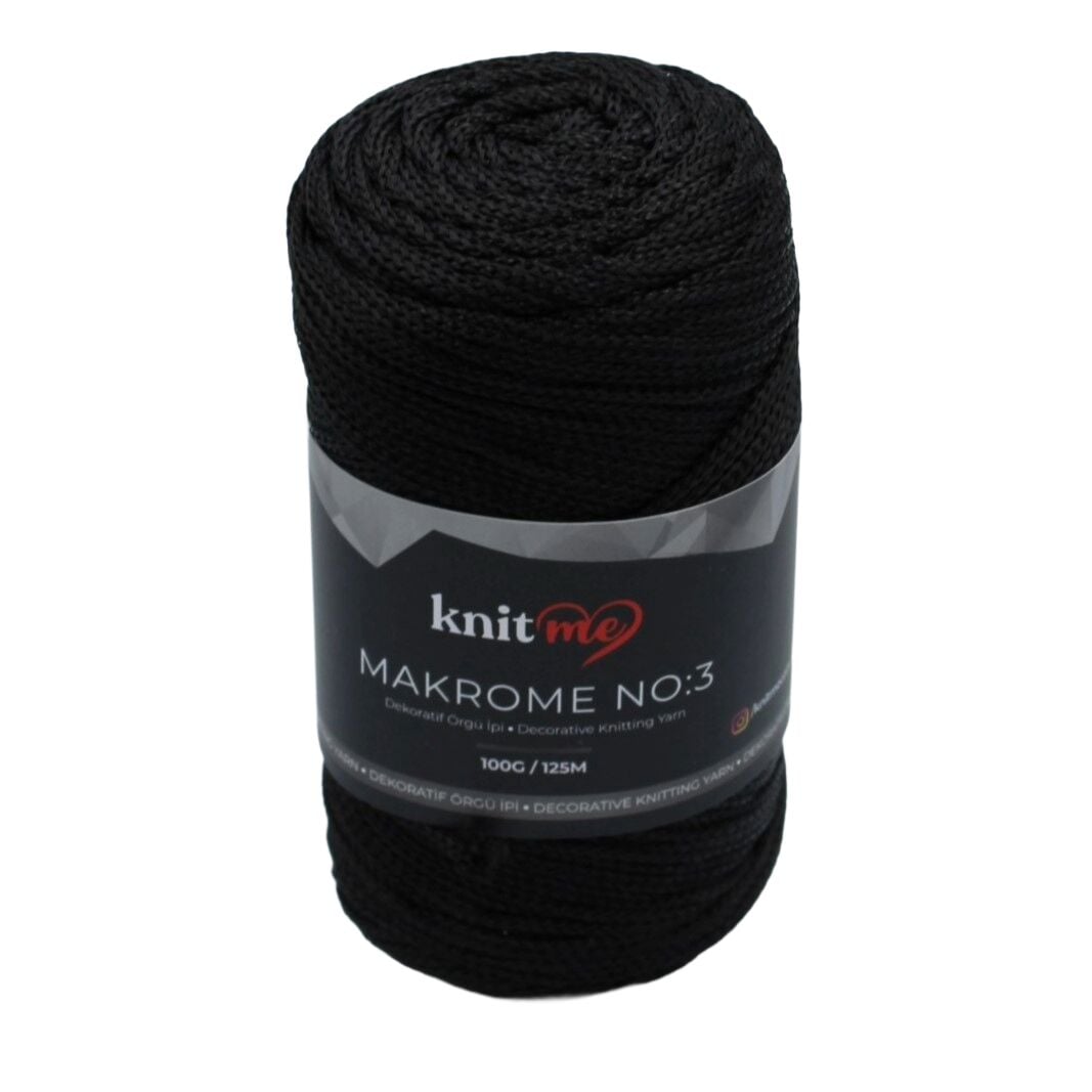 Knit Me Polyester Makrome No: 3mm 100gr 8900
