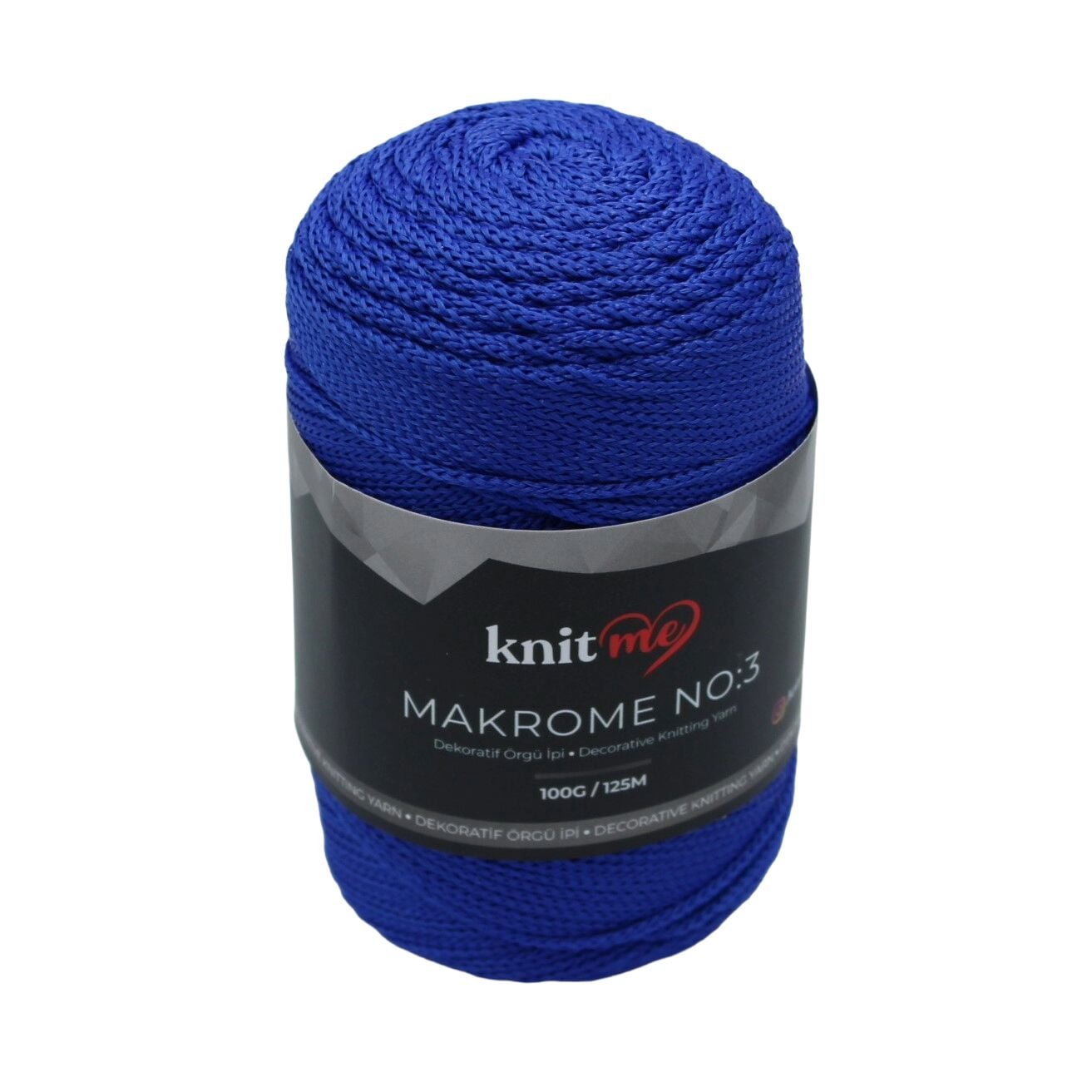 Knit Me Polyester Makrome No: 3mm 100gr 7340