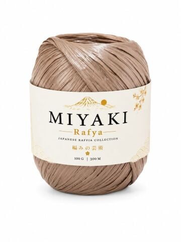 Knit Me Miyaki Rafya 100gr. 300mt. 108 Sütlü Kahve