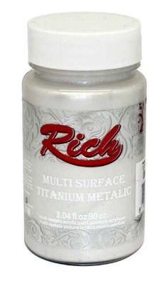 Rich Multi Surface Titanyum Metallic 90cc 2500 İnci