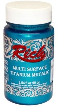 Rich Multi Surface Titanyum Metallic 90cc 2572 Turkuaz