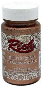 Rich Multi Surface Titanyum Metallic 90cc 2530 Pudra Pembe