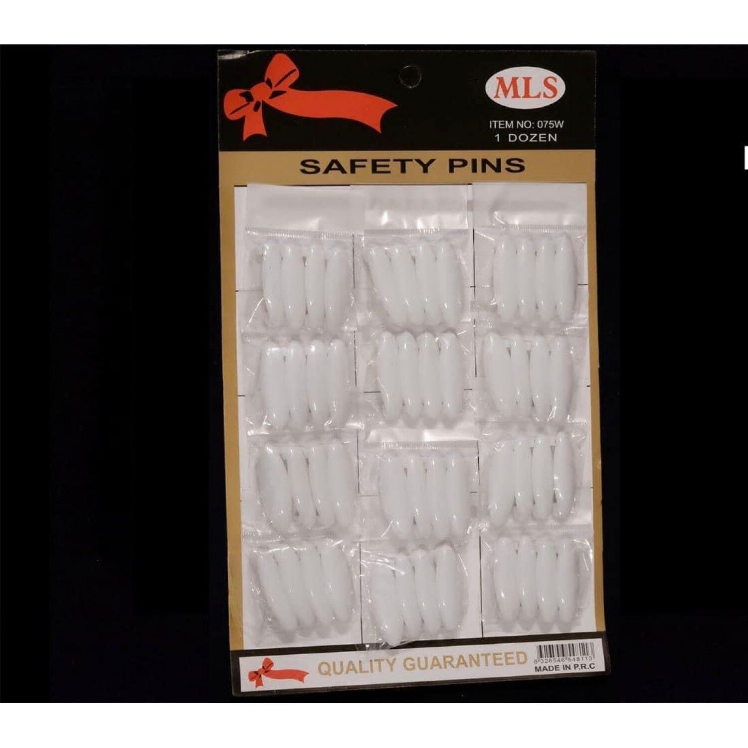 Eşarp Çengelli İğnesi 4lü Beyaz