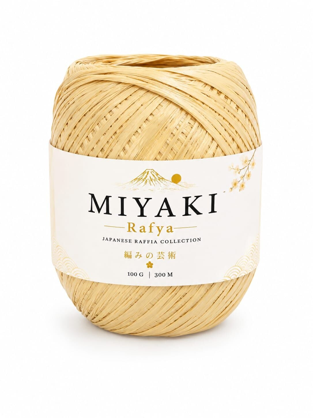 Knit Me Miyaki Rafya 100gr. 300mt. 100 Krem