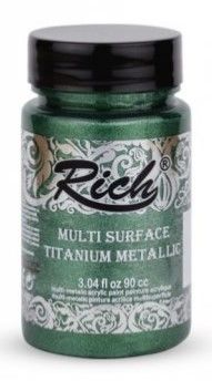Rich Multi Surface Titanyum Metallic 90cc 1738 Yeşil