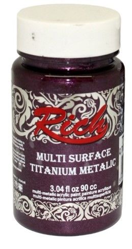 Rich Multi Surface Titanyum Metallic 90cc 2560 Antik Mürdüm