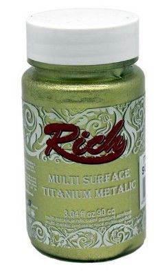 Rich Multi Surface Titanyum Metallic 90cc 1696 Soft Gold