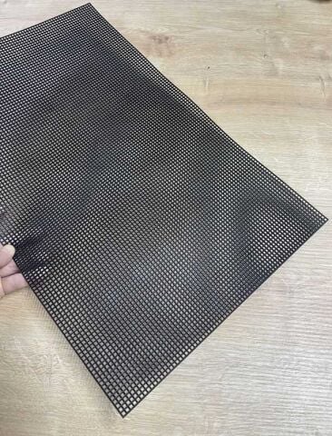 Plastik Çanta Kanvası 37*19cm Siyah
