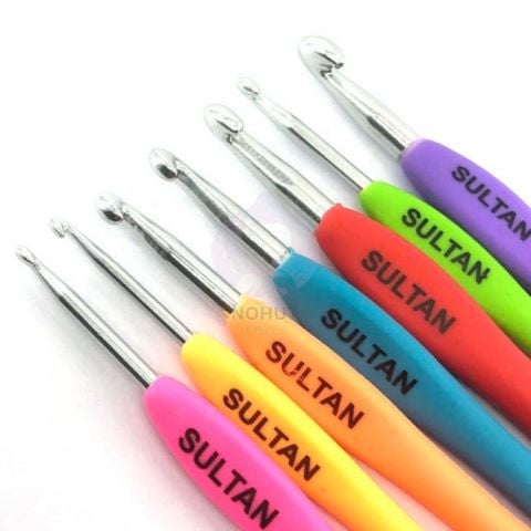 Sultan Silikon Saplı Örgü Tığ No:3,5