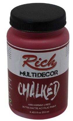 Rich Multidecor Chalked 250ml 4590 Kırmızı
