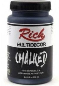 Rich Multidecor Chalked 250ml 4580 Siyah