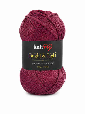Knit Me Bright & Light 501 Fuşya