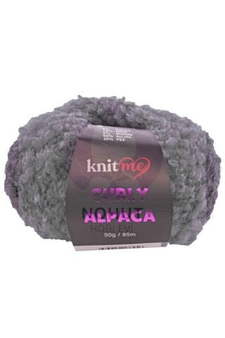 Knit Me Curly Alpaca KC09