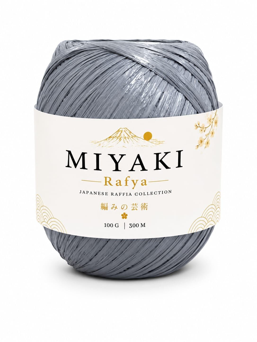 Knit Me Miyaki Rafya 100gr. 300mt. 109 Koyu Gri