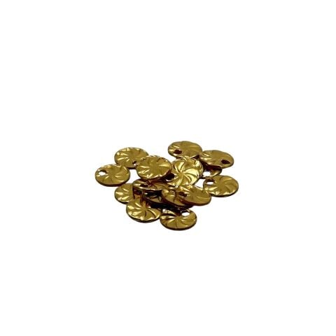 Pulsan Sedefli Çarkıfelek Pul 15mm 50gr Gold