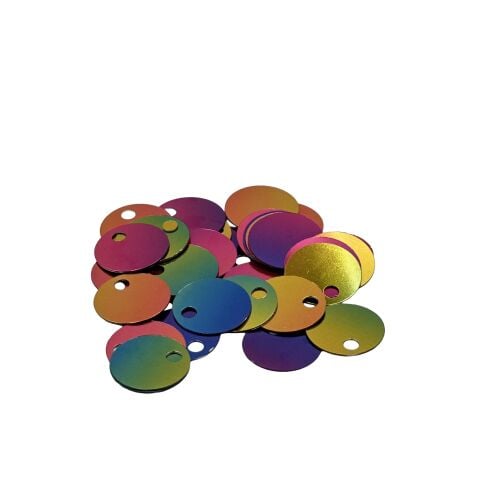 Pulsan Metalik Yanar Döner Pul 20mm 50gr Bordo Lacivert