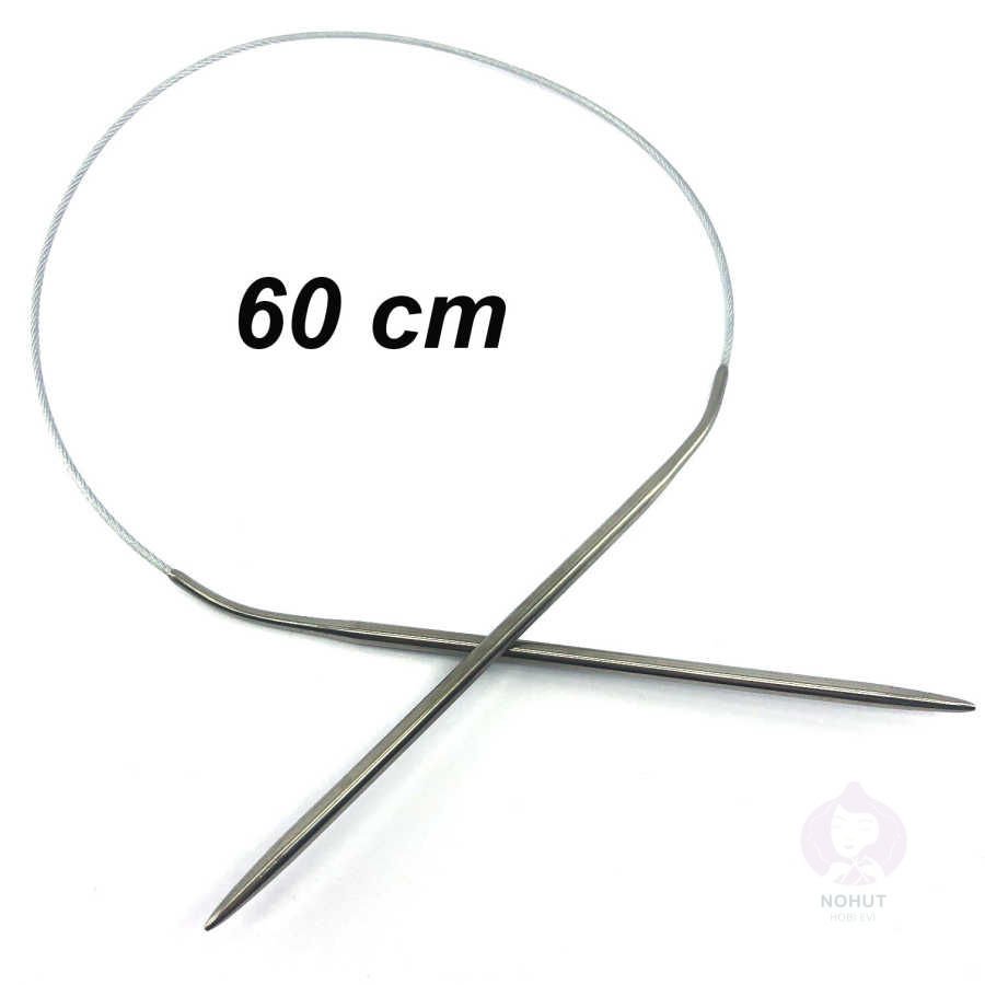 Sultan Çelik Telli Misinalı Şiş 60cm No:7