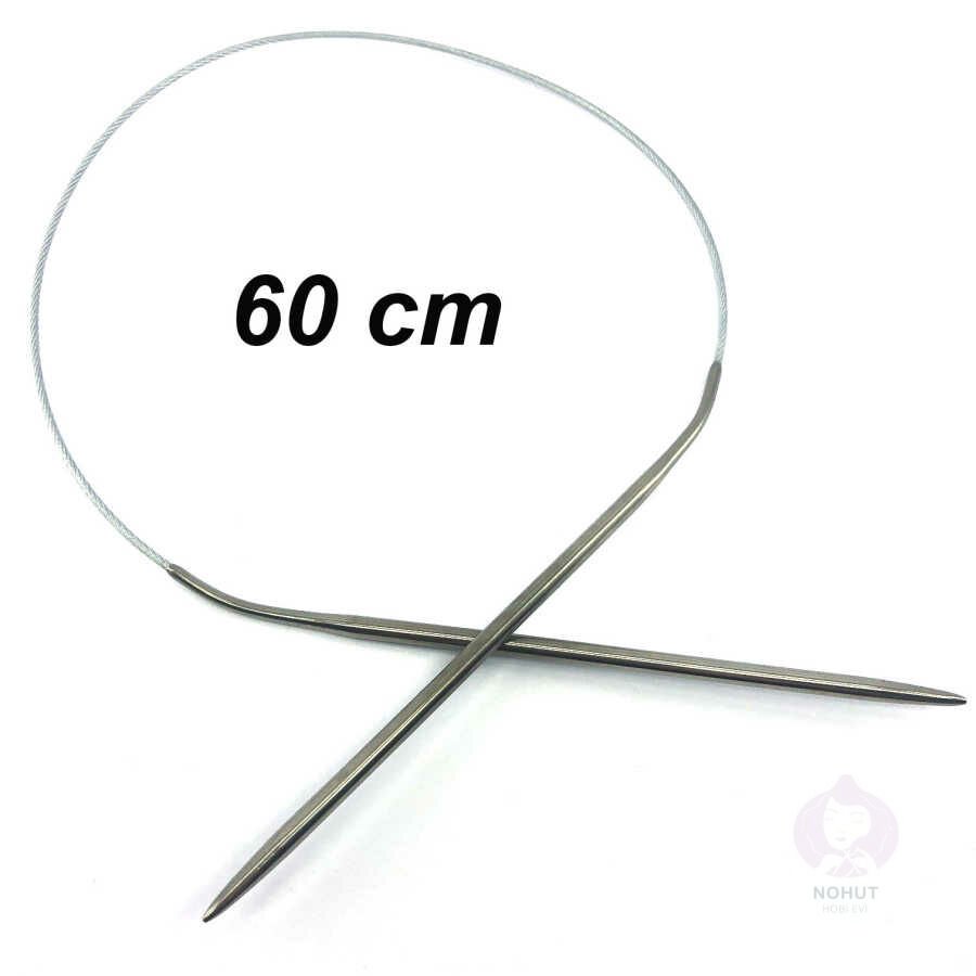 Sultan Çelik Telli Misinalı Şiş 60cm No:6