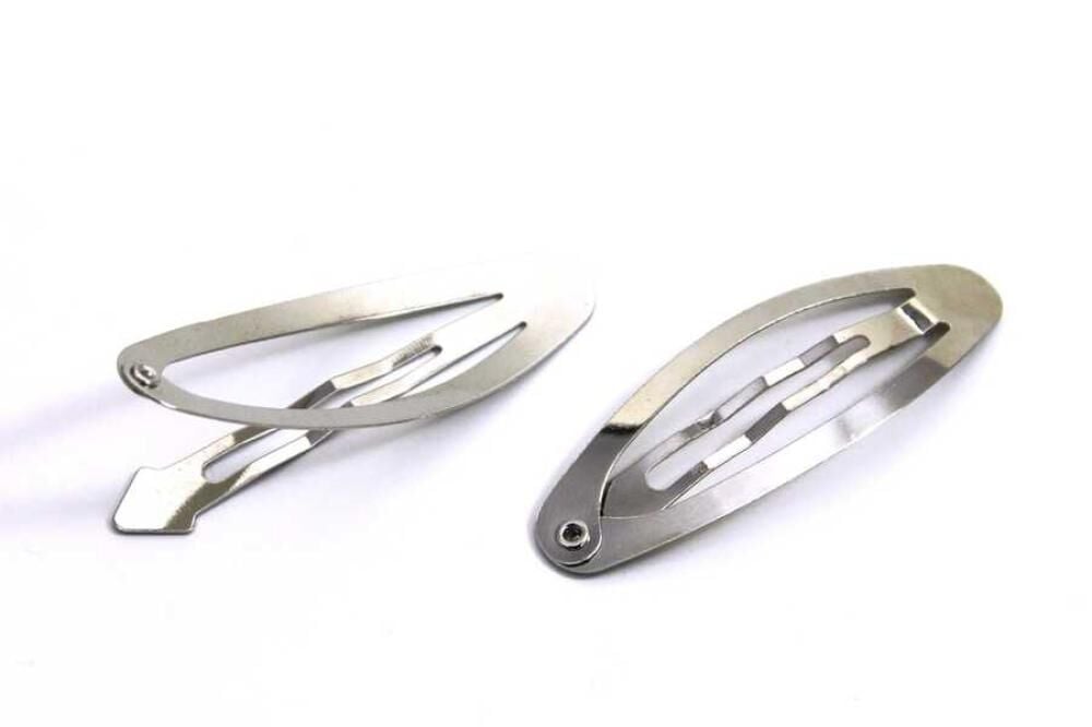 Çıt Çıt Toka 5cm Gümüş