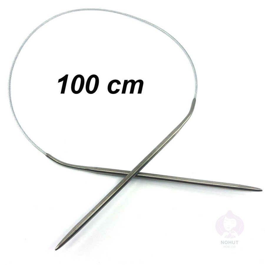 Sultan Çelik Telli Misinalı Şiş 100cm No:5