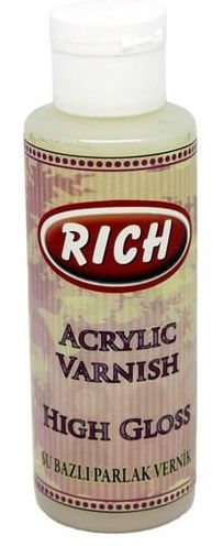 Rich High Gloss Su Bazlı Parlak Vernik 120ml