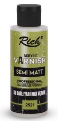 Rich Su Bazlı Yarı Mat Vernik 120ml