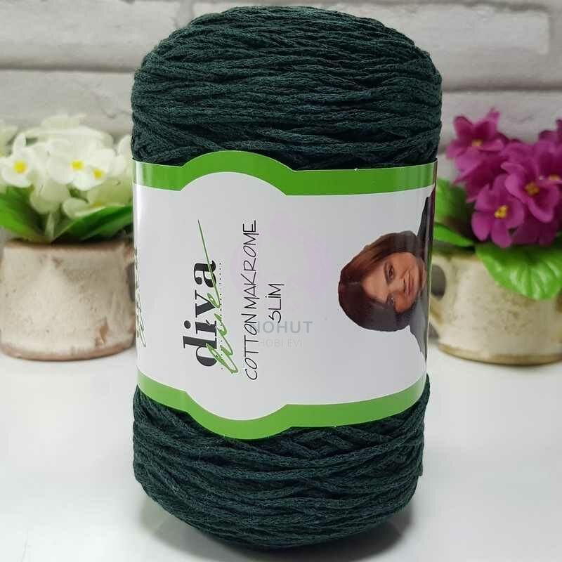 Diva Cotton Makrome İnce 190 Ördek Başı