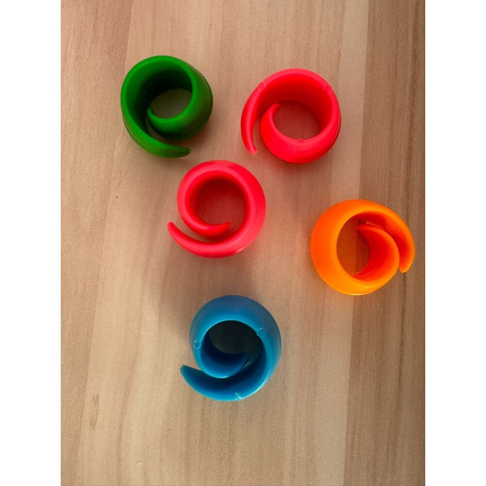 Silikon Parmak Koruyucu Yün Yürütme Yüzüğü