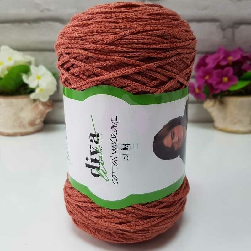 Diva Cotton Makrome İnce 1964 Tarçın