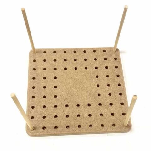 Ahşap Motif Düzleme Tahtası Motifbank 15x15 6mm