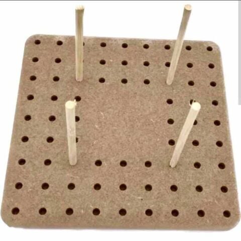 Ahşap Motif Düzleme Tahtası Motifbank 15x15 6mm