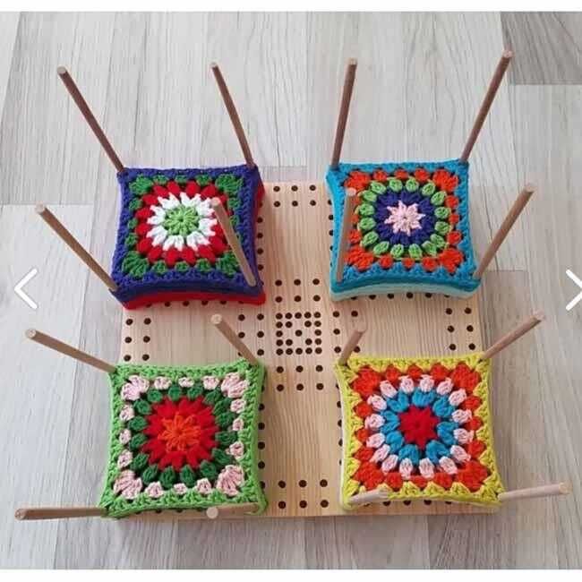 Ahşap Motif Düzleme Tahtası Motifbank 30x30 6mm