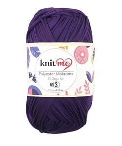 Knit Me Polyester Makrome No: 3mm 100gr 6740