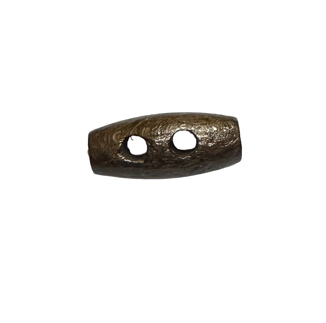 Ahşap Çoban Düğme Fıçı 3cm Kahve