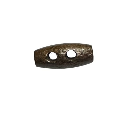 Ahşap Çoban Düğme Fıçı 3cm Kahve