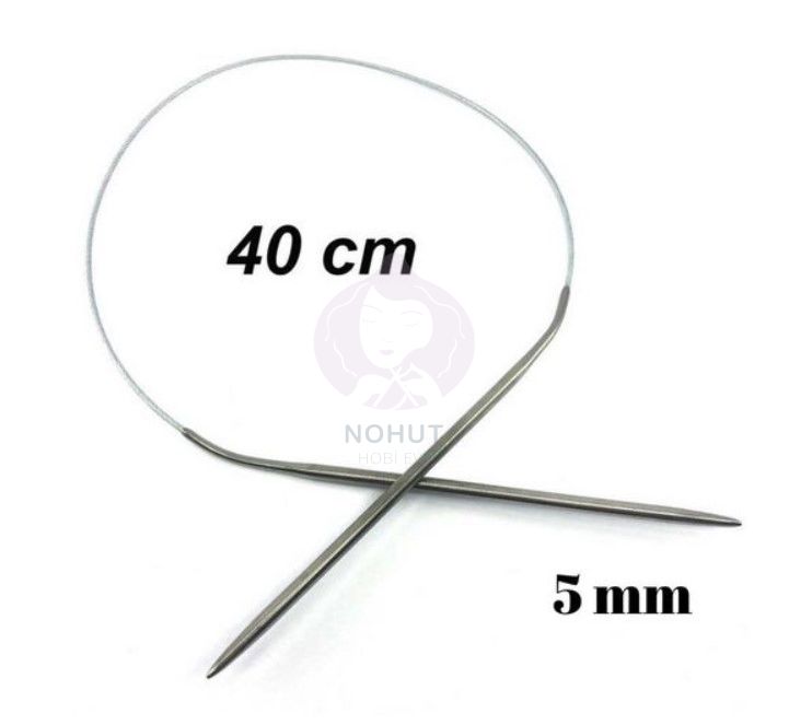 Misinalı Metal Şiş 40cm 5mm