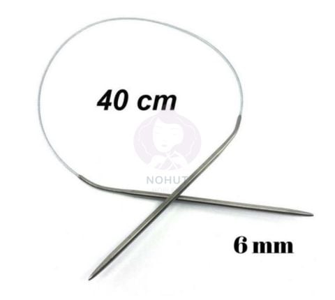 Misinalı Metal Şiş 40cm 6mm