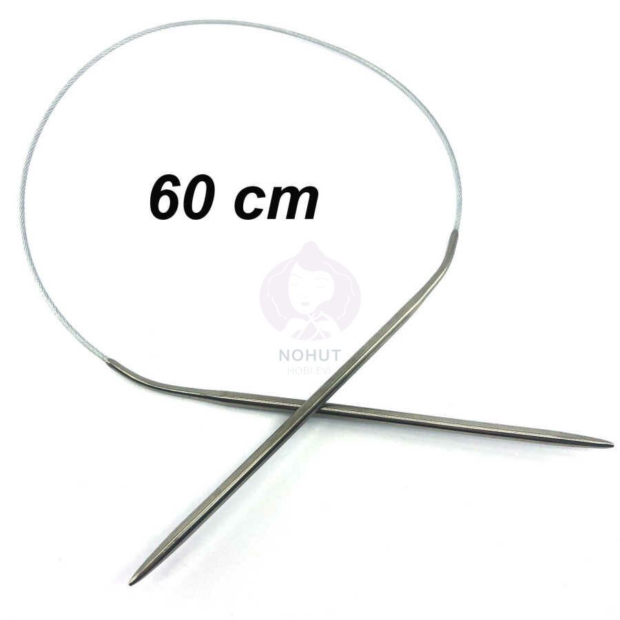 Misinalı Metal Şiş 60cm 7mm