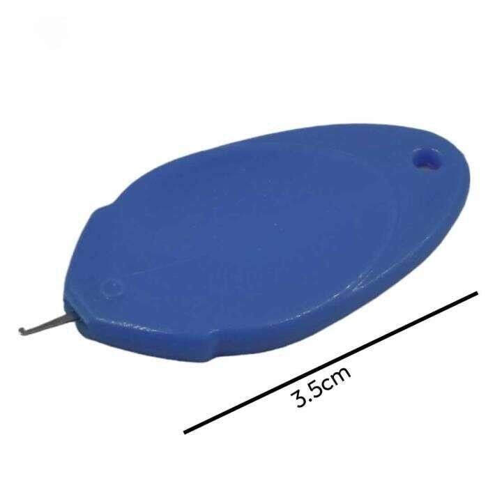 Plastik Kanca Uçlu İğneye İplik Geçirme Aparatı