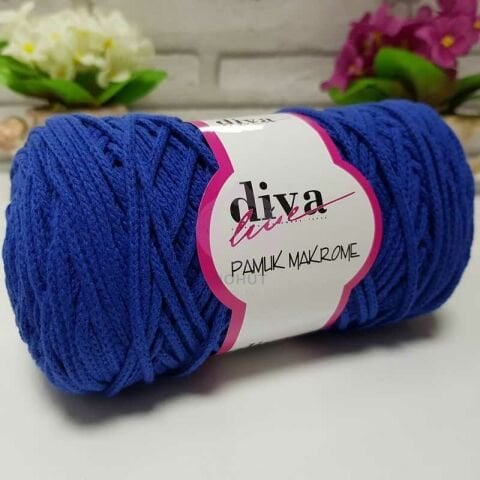 Diva Pamuk Makrome 2601 Saks Mavi